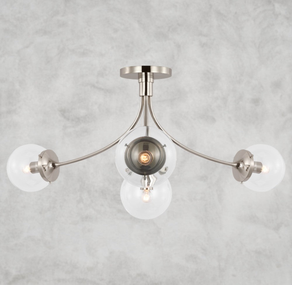 Prescott Semi-Flush Mount 18", 28"